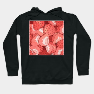 red red strawberry Hoodie